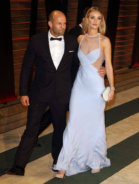 Rosie Huntington-Whiteley i Jason Statham razem