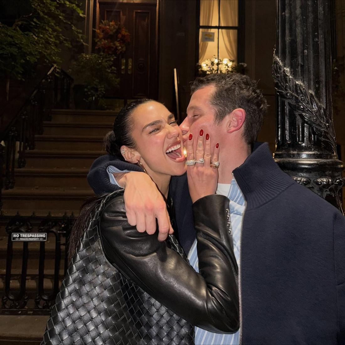 Dua Lipa i Callum Turner wzięli ślub, fot. Instagram