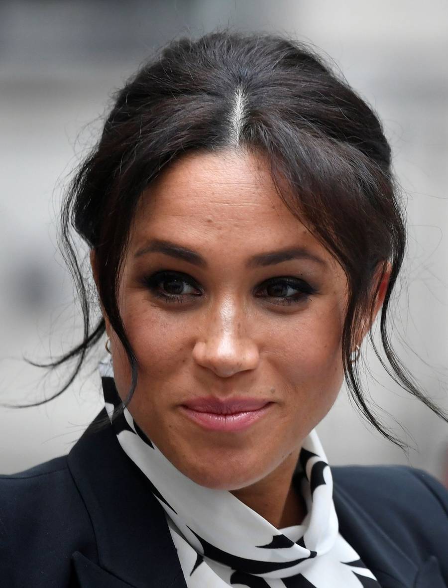 Księżna Meghan wyglądała obłędnie w mini i żakiecie od McQueena