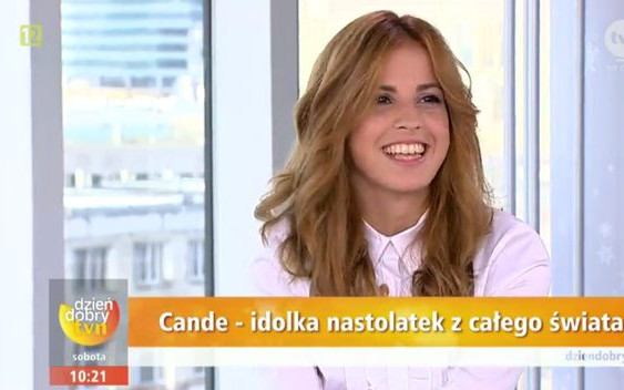 Cande Molfese, czyli Camilia z serialu Violetta, w Polsce