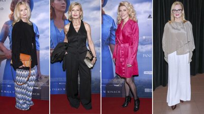 Gwiazdy na premierze filmu “Pani od polskiego”! Coraz młodsza Joanna Racewicz, niczym “Barbie” Agnieszka Wielgosz (FOTO)