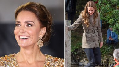 Księżna Kate w jesiennych szarościach lansuje TĘ niecodzienną część garderoby