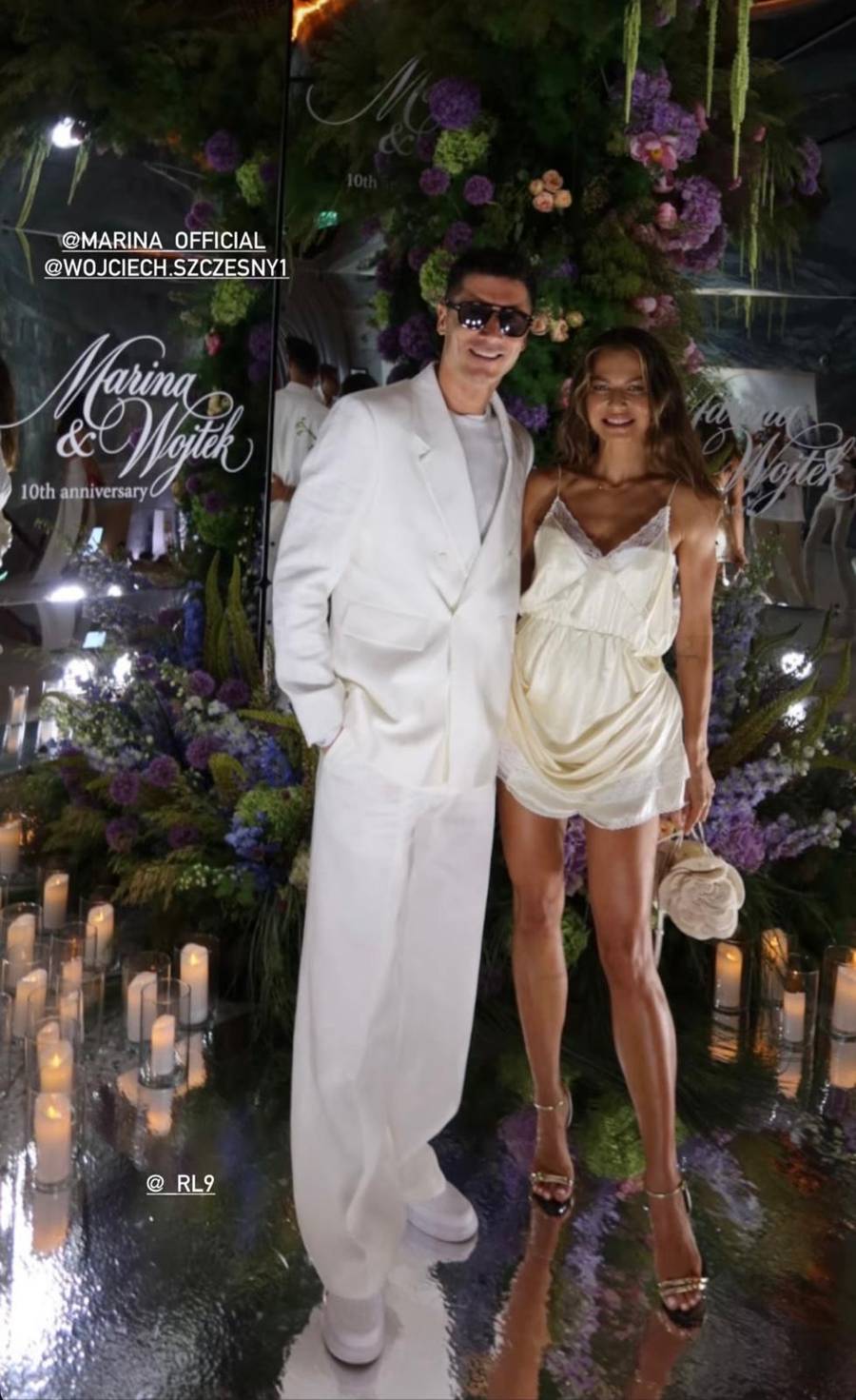 Robert i Anna Lewandowscy, fot. Instagram