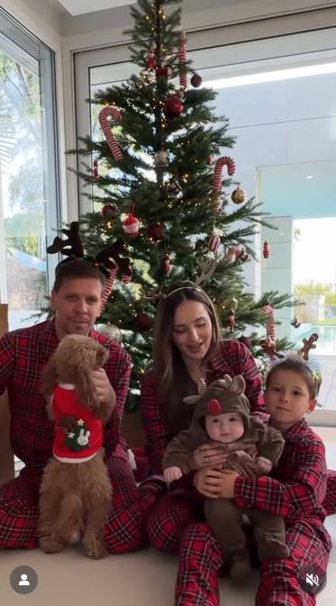 Wojtek Szczęsny pochwalił się rodzinnymi świętami fot. Instagram