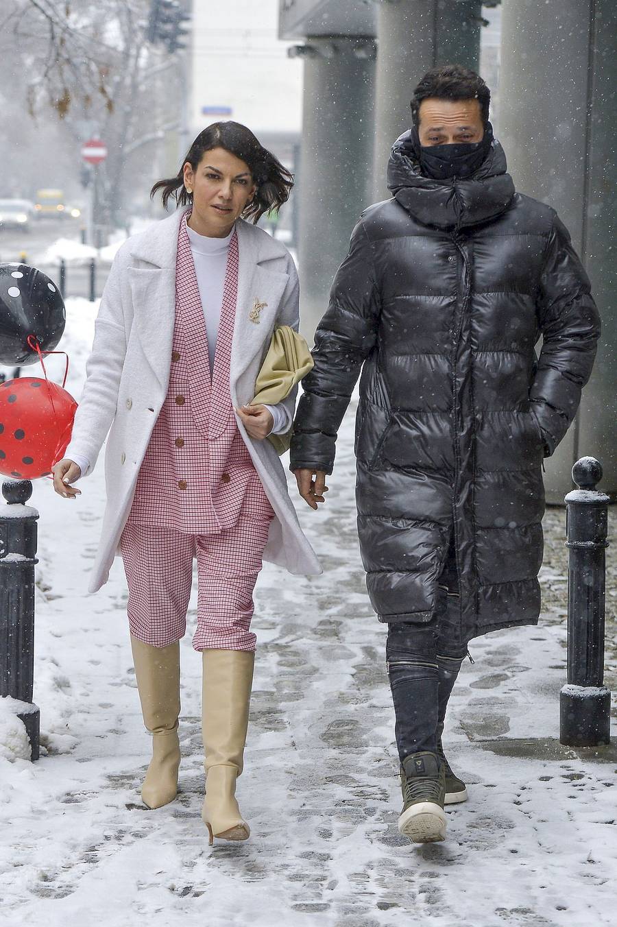 Alżbeta Lenska i Rafał Cieszyński