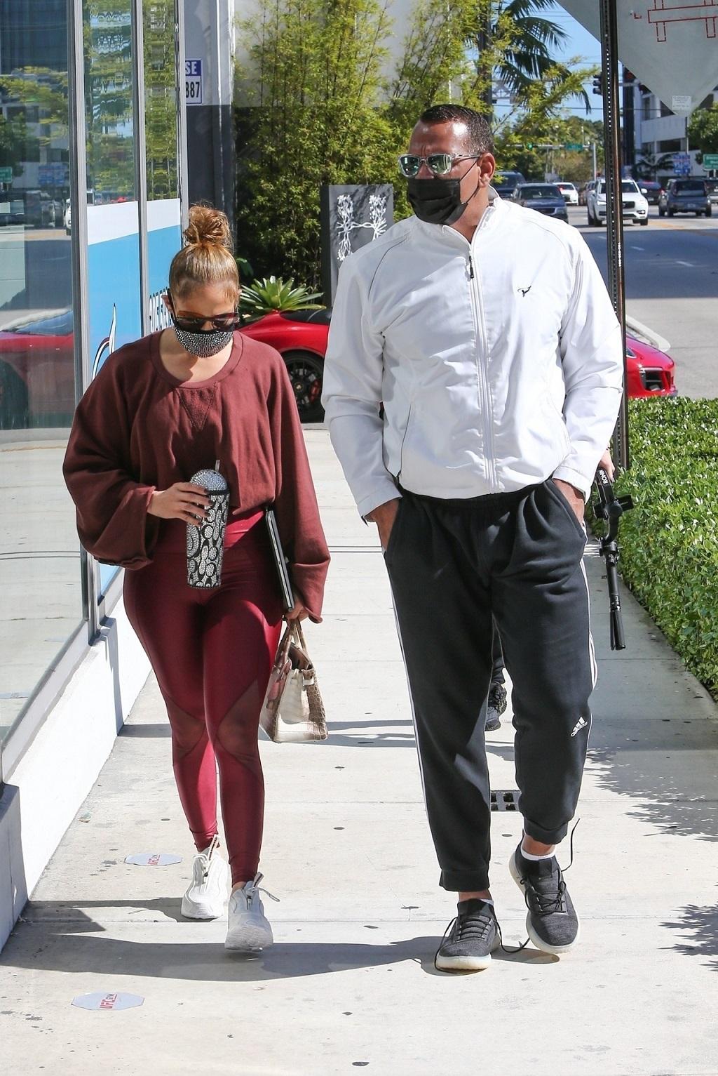 Jennifer Lopez z narzeczonym.