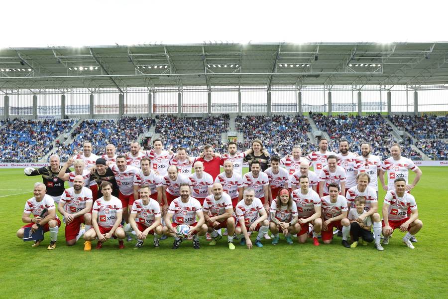 Mecz TVP kontra Artyści dla Fundacji TVP, fot. AKPA