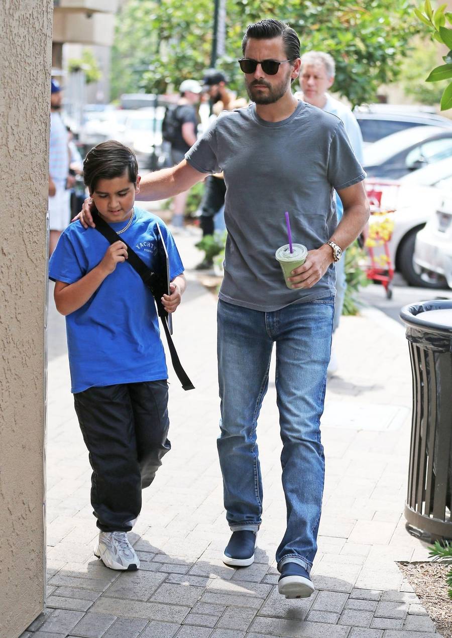 Scott Disick z synem Masonem