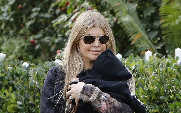 Fergie i Josh Duhamel opiekują się synkiem