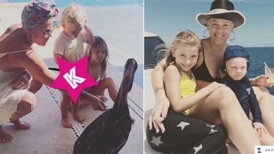 Afera pod zdjęciem Pink. Internauci byli bezlitośni, gdy gwiazda opublikowała zdjęcie syna bez pieluchy!