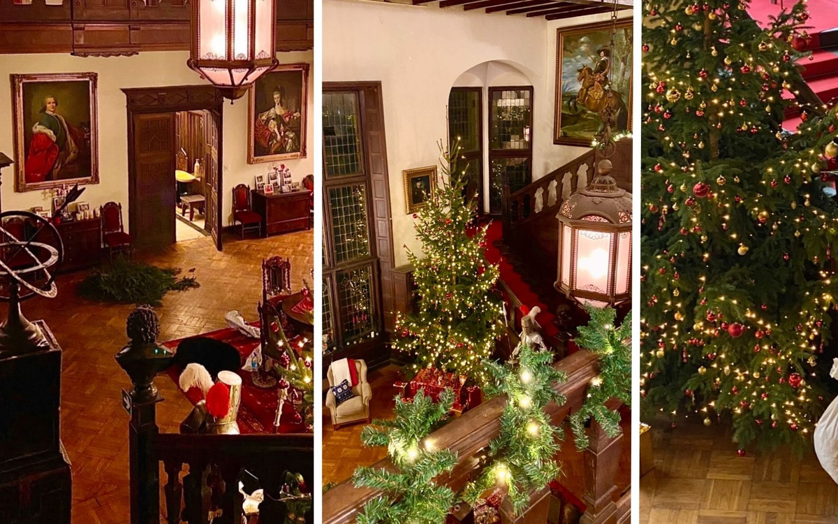 Wigilia u Jana Lubomirskiego-Lanckorońskiego. Pokazał dorosłe już dzieci