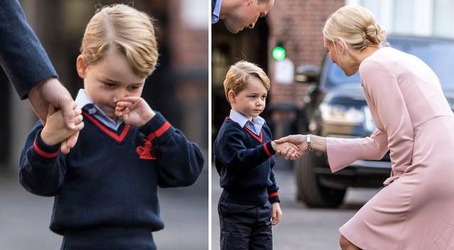 Książę George  NIE MOŻE mieć swojego przyjaciela?