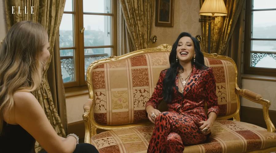 Justyna Steczkowska, fot. "Elle" Lithuania.