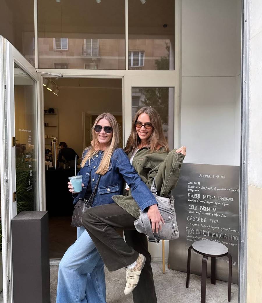 Hanna Lis z córką Anią, fot. Instagram