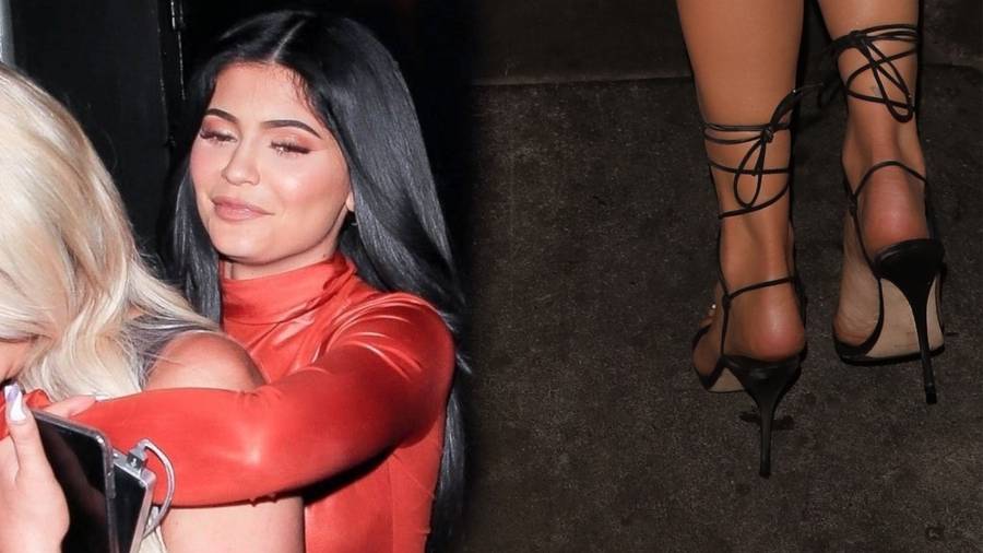 Kylie Jenner w drodze na urodziny z nową przyjaciółką