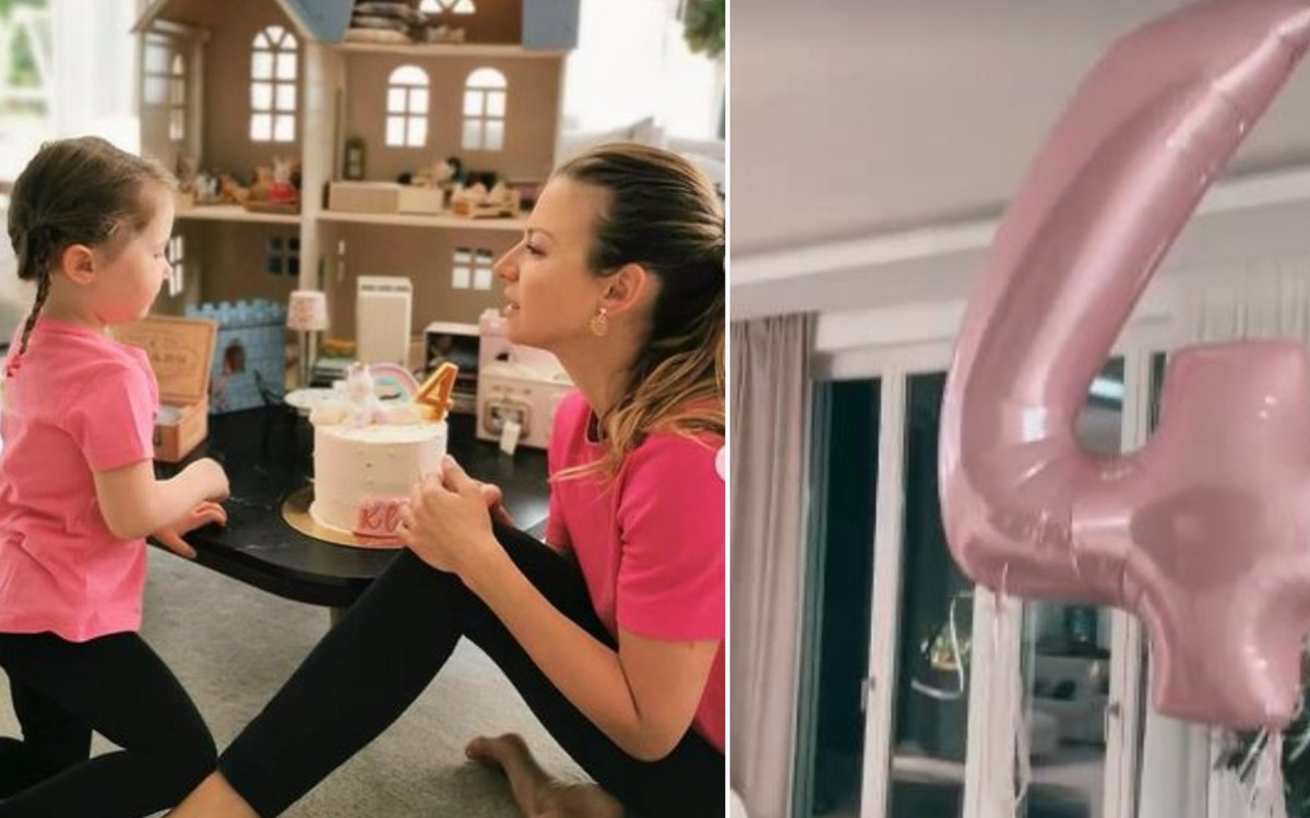 4. urodziny Klary Lewandowskiej – bajkowe dekoracje, tort i kameralna impreza (ZDJĘCIA)