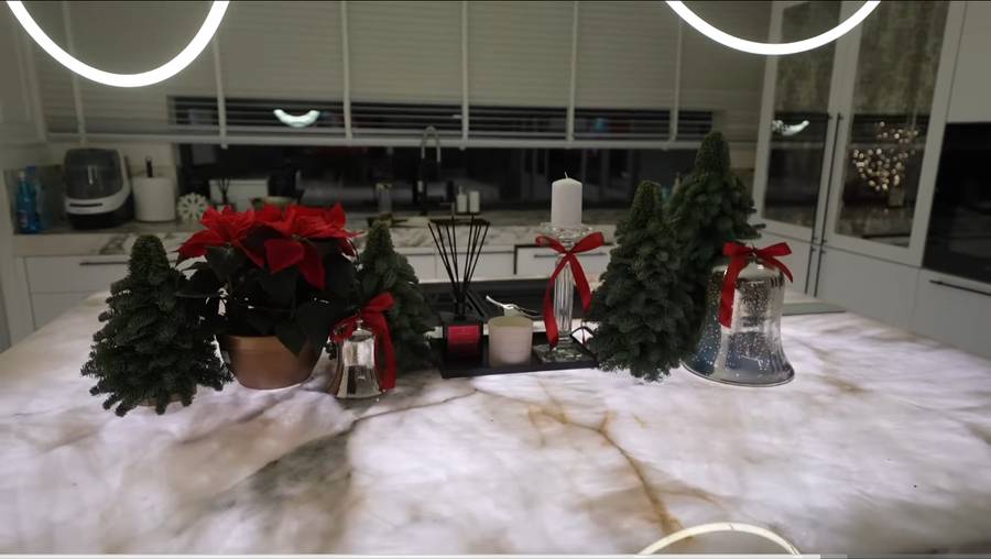 Andziaks dekoruje kuchnię na święta, fot. YouTube