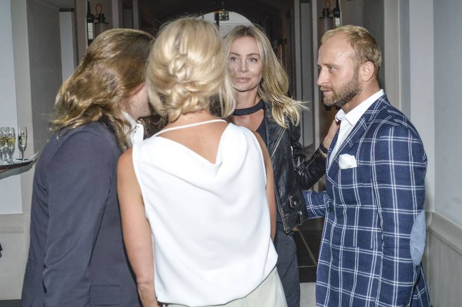 Woźniak-Starak, Lipnicka i inne gwiazdy z partnerami na kolacji u Szyca