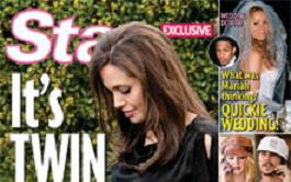 Angelina Jolie urodzi dwie dziewczynki