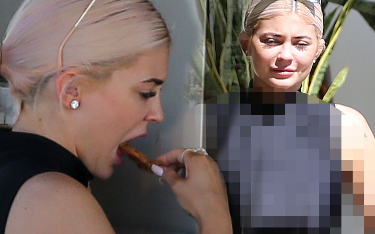 Piersi Kylie Jenner sięgają jej do PĘPKA! Tak wygląda naprawdę!