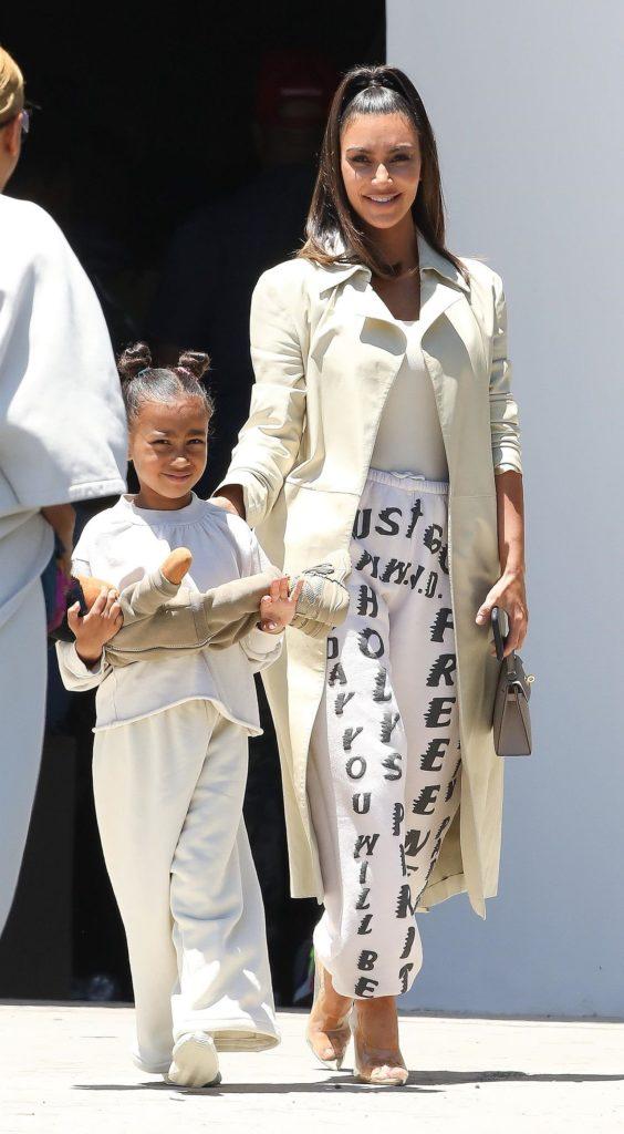 Kim Kardashian z North