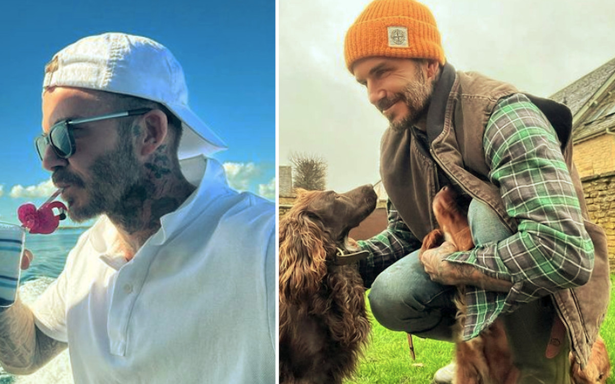 David Beckham wyznał, co najbardziej go relaksuje: “Często siedzę sam i układam je do 4 rano”