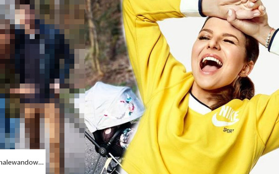 Ania i Robert Lewandowscy na spacerze z córką: Nikogo to nie obchodzi!