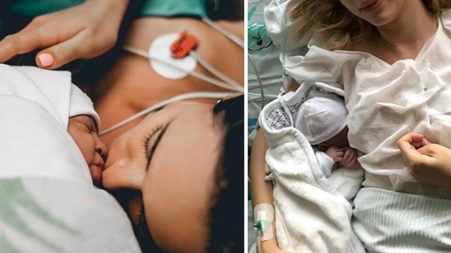 One też zdecydowały się pokazać zdjęcia z PORODÓWKI