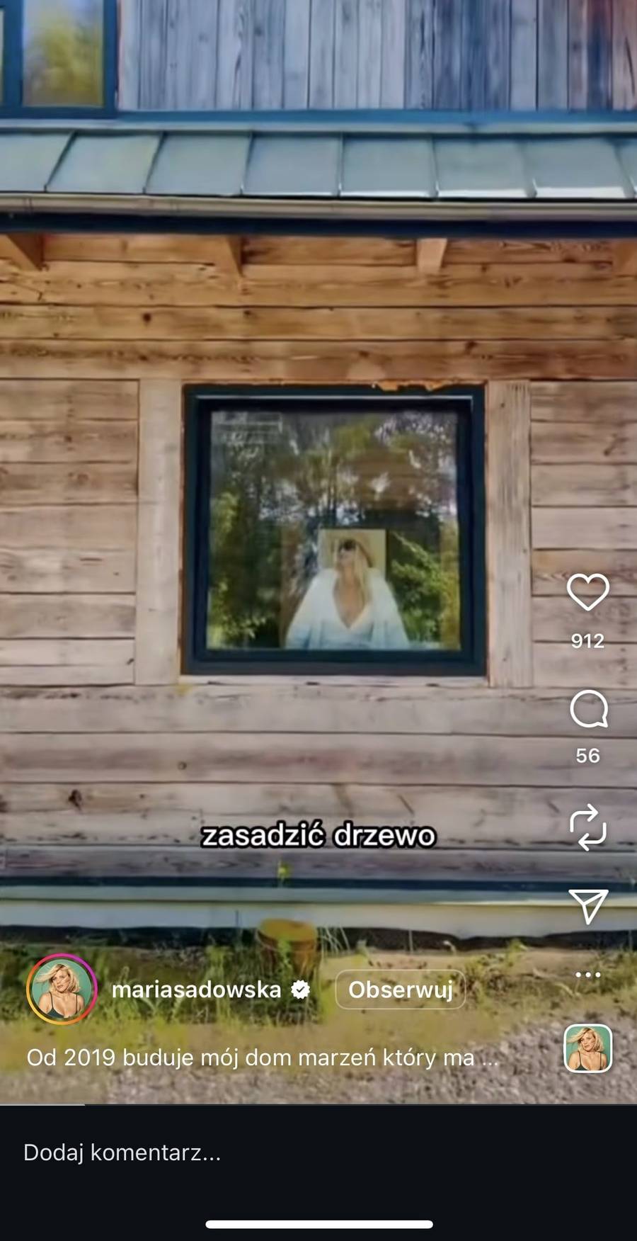 Maria Sadowska z dumą pokazała nową willę! Posiadłość w środku lasu ma ponad 400 m2 (FOTO)