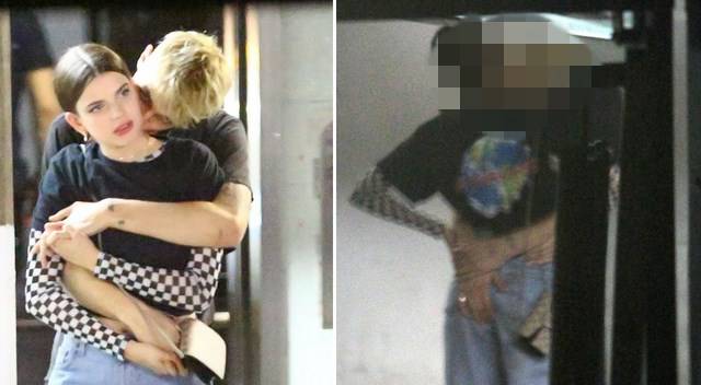 Anwar Hadid całuje się namiętnie z podobizną Kendall Jenner!