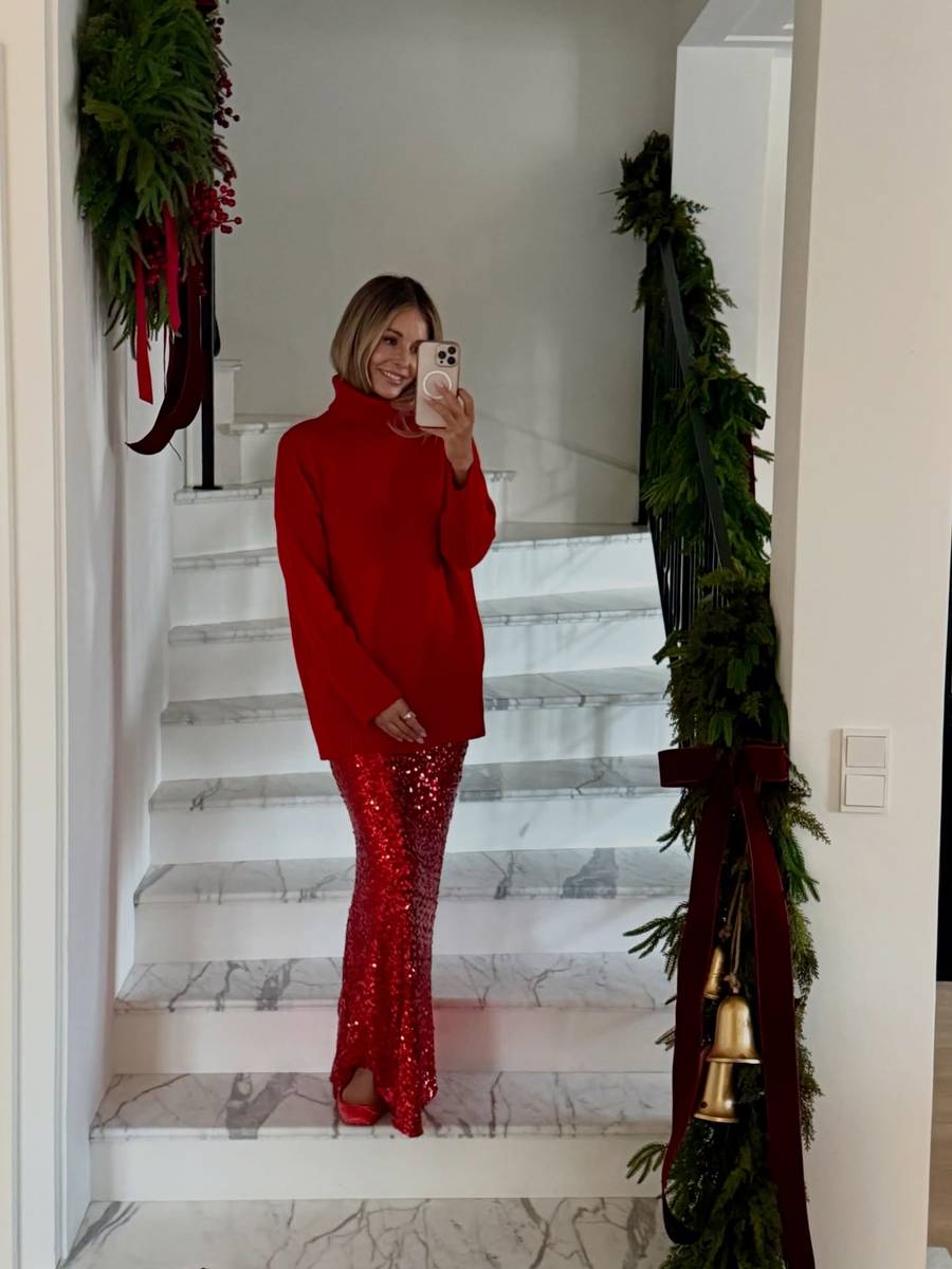 Świąteczny wystrój domu Małgorzaty Rozenek fot. Instagram