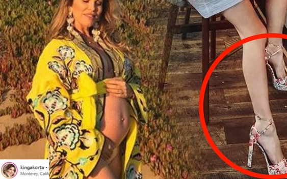 W TAKICH butach można się zabić nie będąc w ciąży – Korta śmiga w zaawansowanej