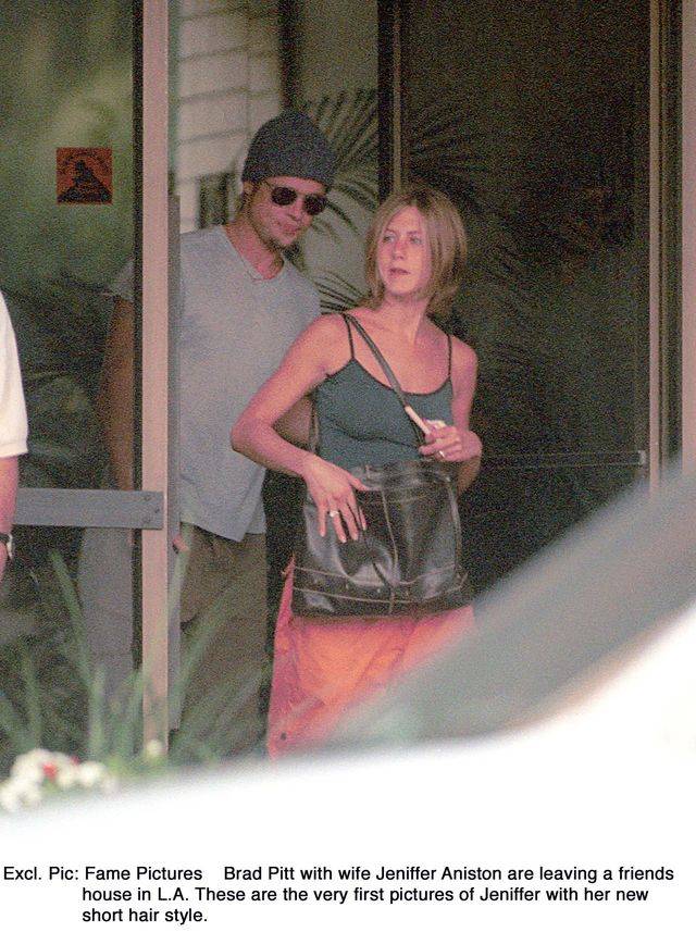 Brad Pitt w czasach związku z Jennifer Aniston