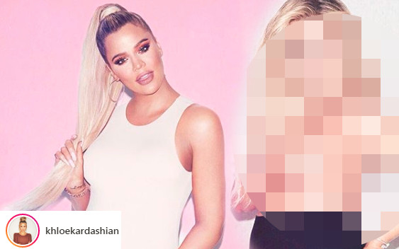 Khloe Kardashian pokazała za dużo. Fani: Nie możesz nawet usiąść!