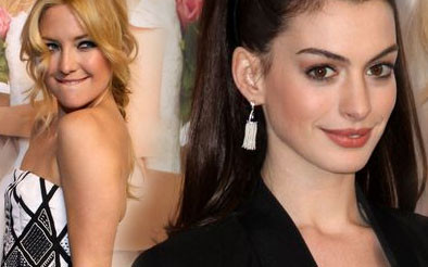 Anne Hathaway i Kate Hudson na premierze filmu