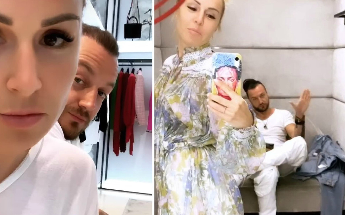 Baron i Blanka na zakupach w LUKSUSOWYM butiku. Mają zupełnie inny gust?