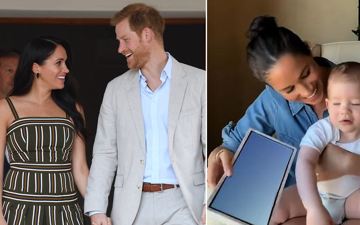 To dopiero widok! Książę Harry z małą Lilibet na rękach obchodzą Święto Niepodległości