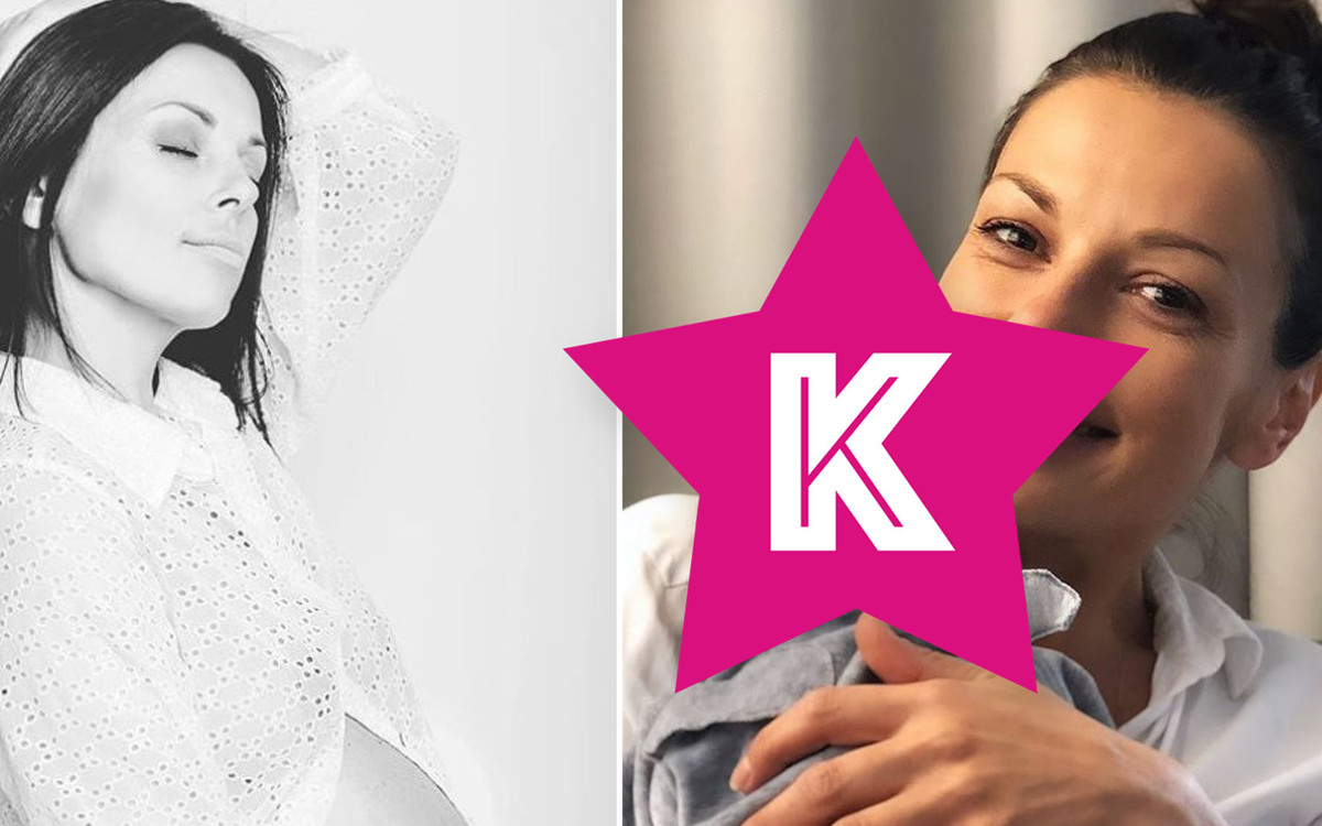 Katarzyna Glinka urodziła synka! Aktorka pokazała zdjęcie i zdradziła, jak dała mu na imię