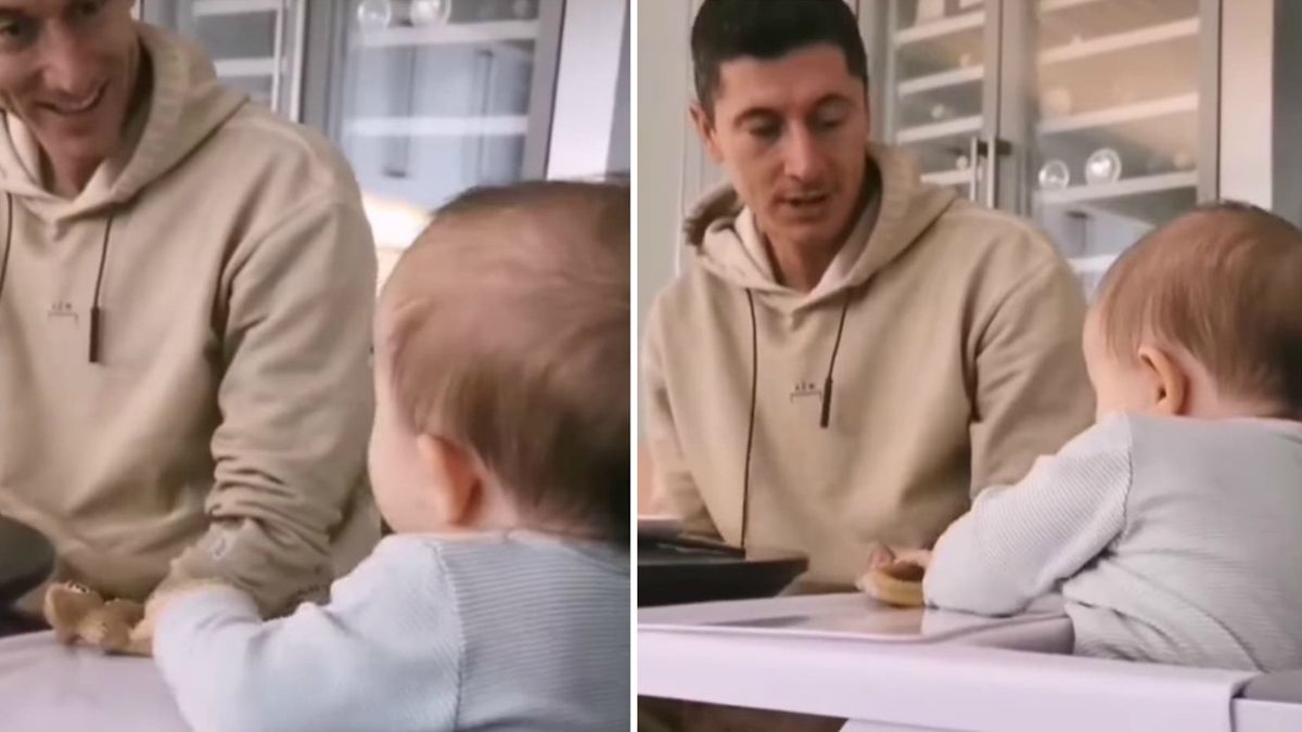 Laura Lewandowska zaczyna mówić/fot. Instagram/annalewandowskahpba