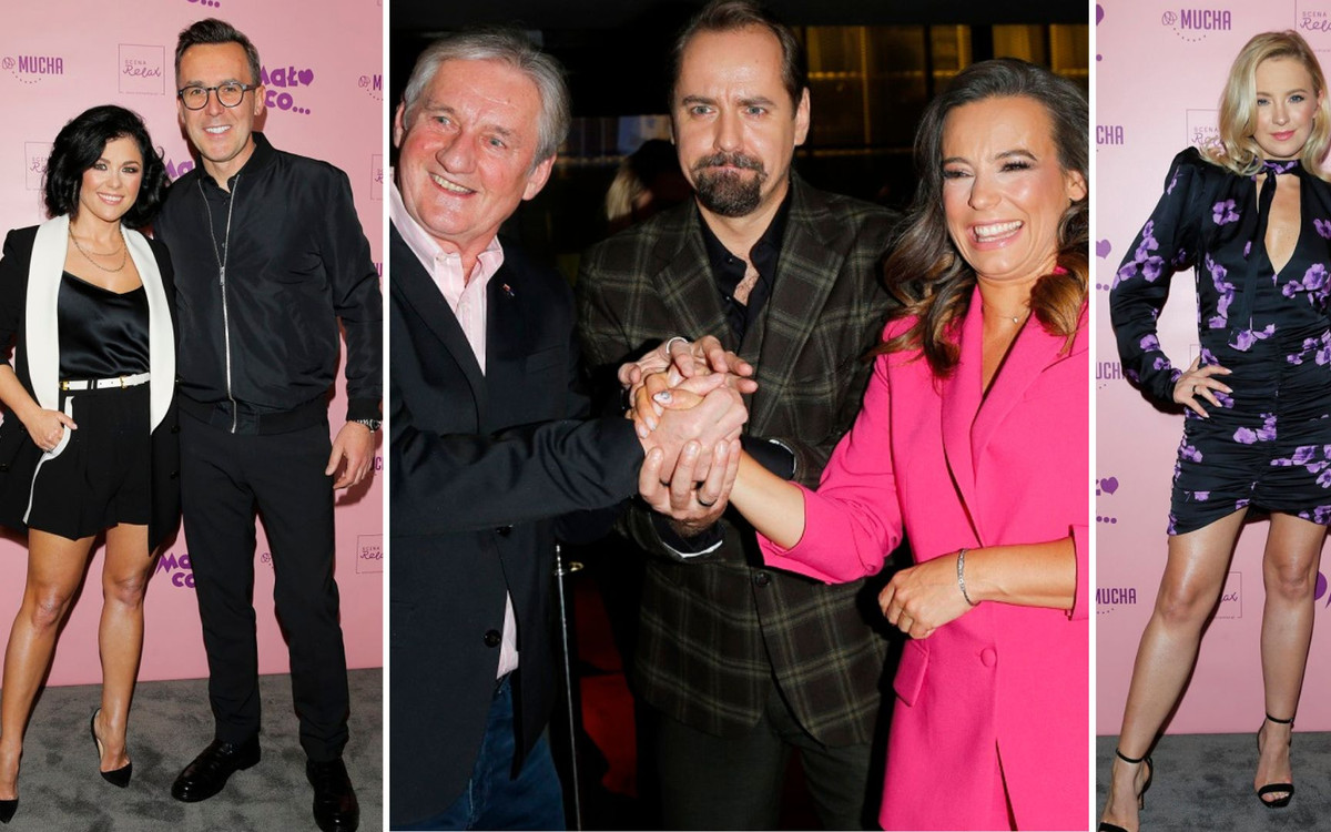 Premiera spektaklu “O mało co…”. Katarzyna Cichopek i Maciej Kurzajewski brylują na ściance