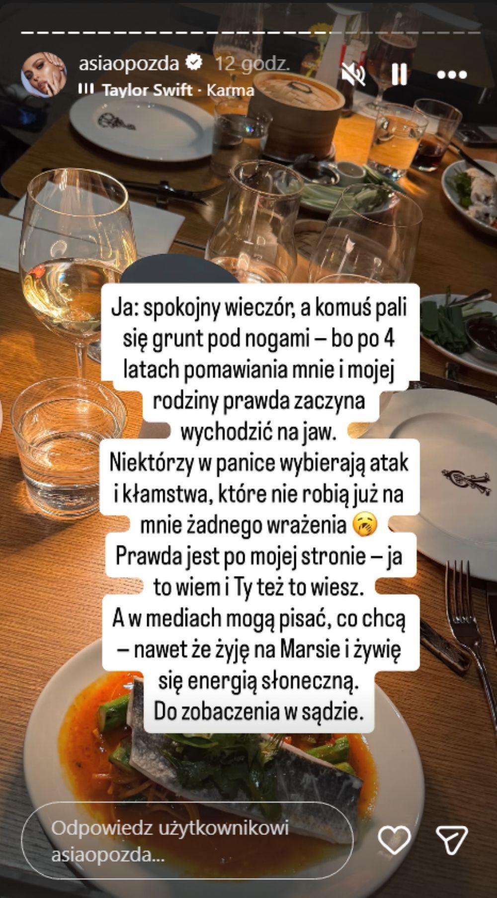 Instagram/asiaopozda