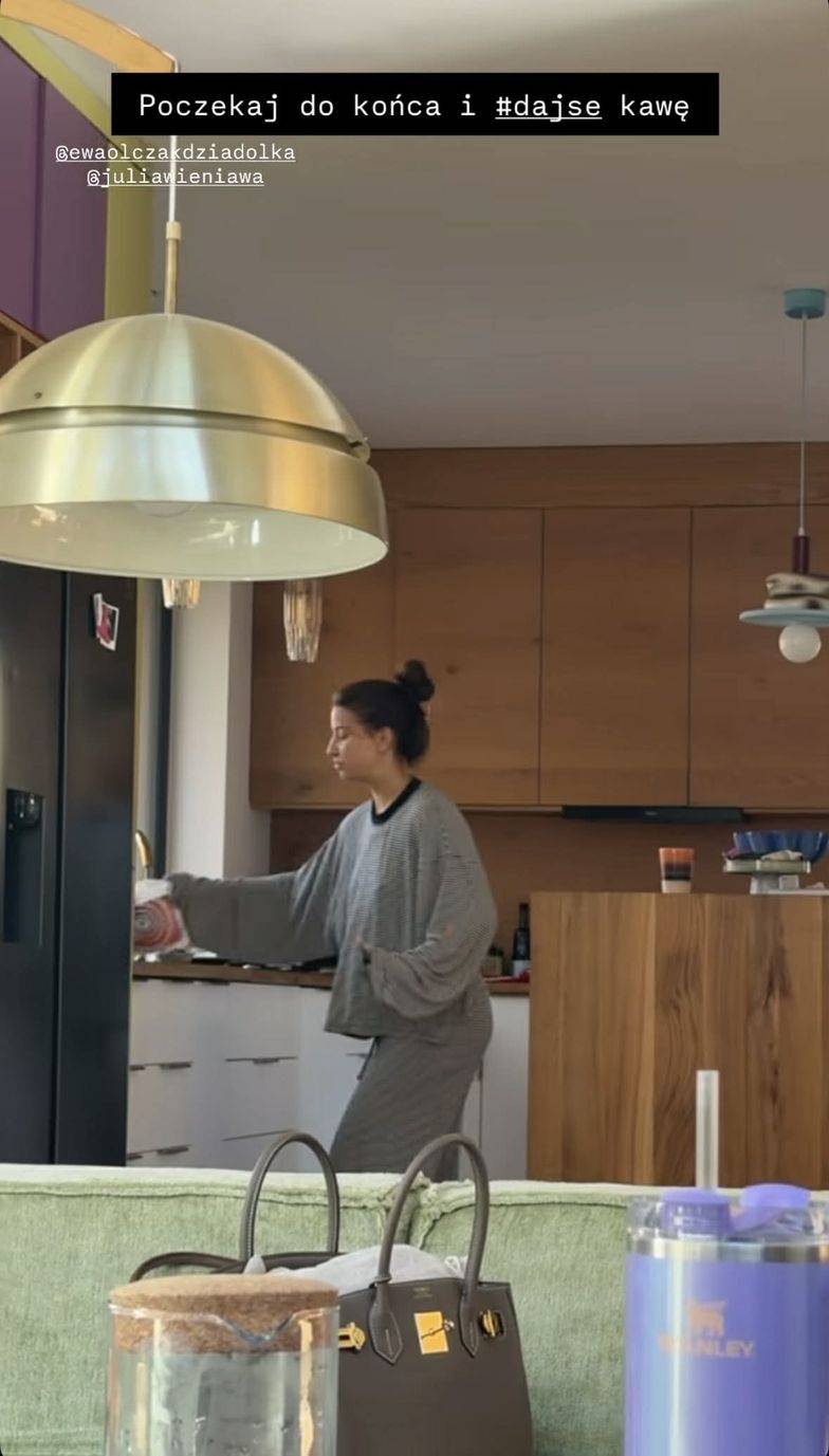 Tak wyglądała nocowanka u Julii Wieniawy, fot. Instagram