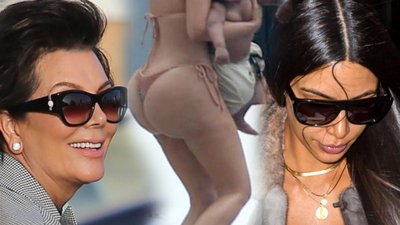 Kris Jenner wymyśliła, jak ZAROBIĆ na pupie Kim Kardashian