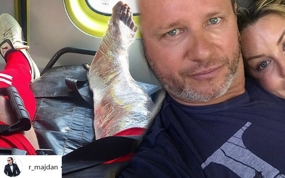 Radosław Majdan w SZPITALU! Fani: żeby kózka nie skakała…