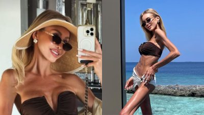 Ekstremalnie odchudzona Julia Dybowska na zdjęciach z wakacji. Fani przerażeni