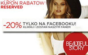 20% zniżki w Reserved!
