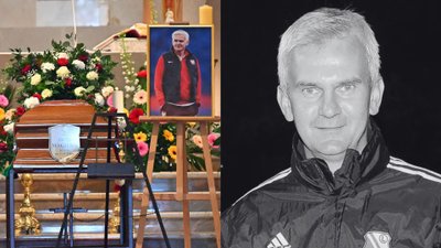 Poruszający gest kibiców z całej Polski na pogrzebie Magiery. Tak żegnają uwielbianego trenera