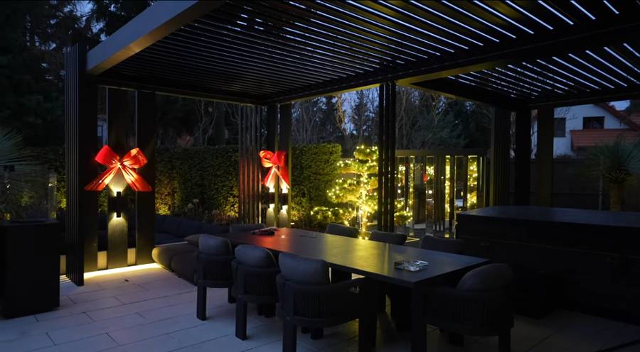 Willa Andziaks gotowa na święta, fot. YouTube