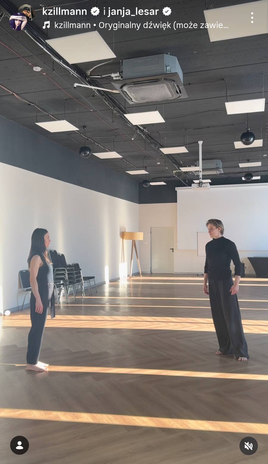 Janja Lesar w gorącym tańcu z Kasią Zillmann, fot. IG