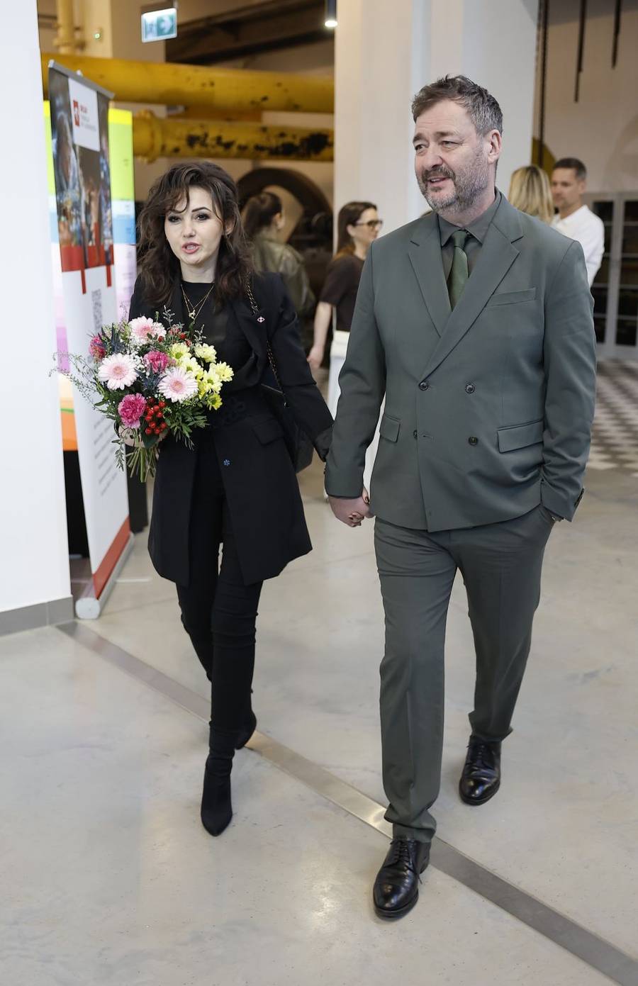 Rozenek z żoną premiera książki Orłosiów/AKPA